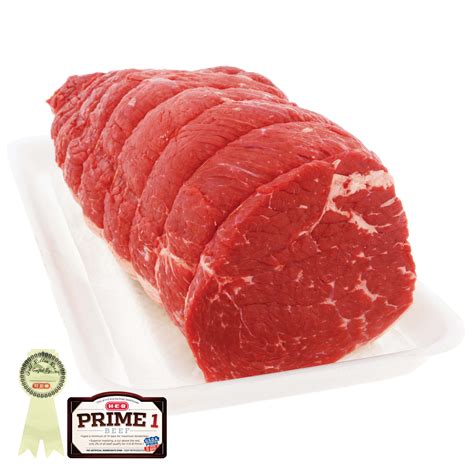 H E B Prime 1 Beef Bottom Round Rump Roast Boneless Usda Prime Gold