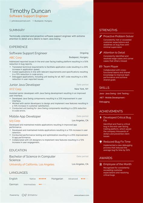 18 Software Engineer Resume Examples And Guide For 2023