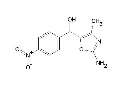 2 Amino 4 Methyl 1 3 Oxazol 5 Yl 4 Nitrophenyl Methanol C11H11N3O4