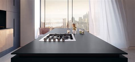 Piatto Black Caesarstone Quartz Countertops Cost Reviews