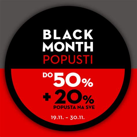 Shooster Webshop Akcija Black Month Dodatnih Popusta