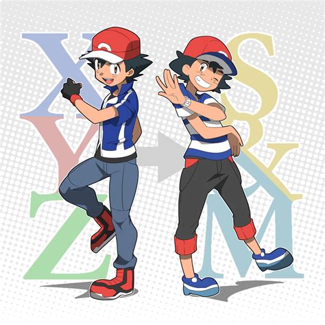 Satoshi Pokémon Ash Ketchum Pokémon Anime Image By Pixiv Id