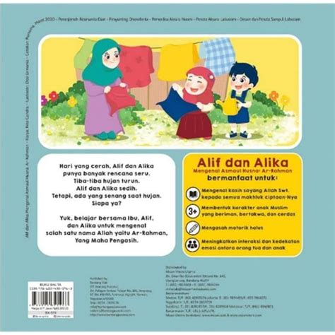 Jual Buku BBW Mengenal Asmaul Husna Ar Rahman By NITA CANDRA Di Seller
