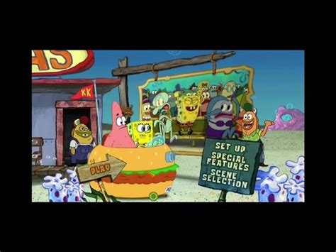 The Spongebob Squarepants Movie Dvd Menu