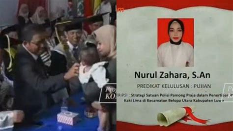 Viral Bayi Bulan Ikut Wisuda Gantikan Ibunya Yang Meninggal Usai