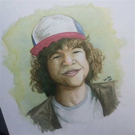 How To Draw Dustin From Stranger Things Step By Step STELLIANA NISTOR