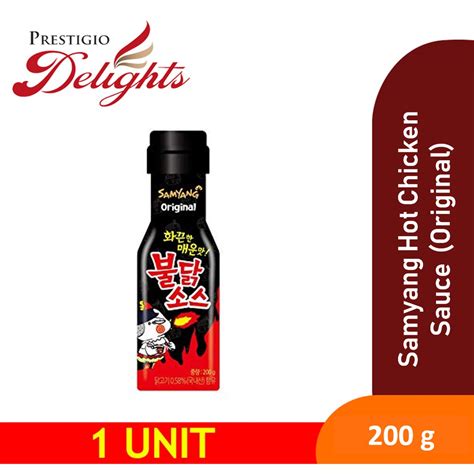 Samyang Hot Chicken Sauce 200g Original READY STOCK Shopee Singapore
