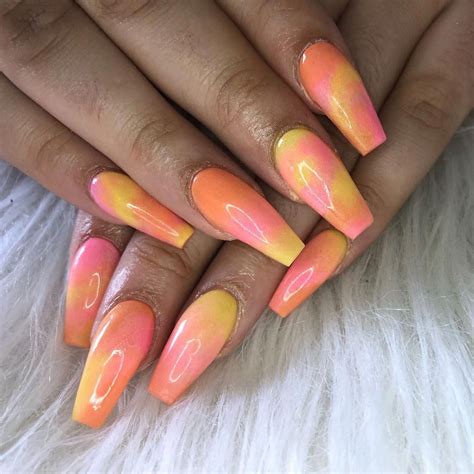 Briayonce Cotton Candy Nails Acrylics Long Nails