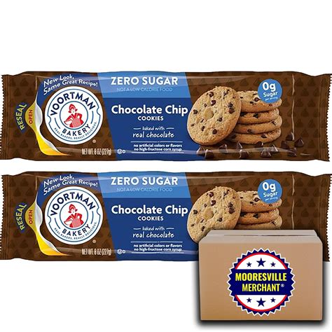 Voortman Bakery Sugar Free Chocolate Chip Cookies Pack Shoprite