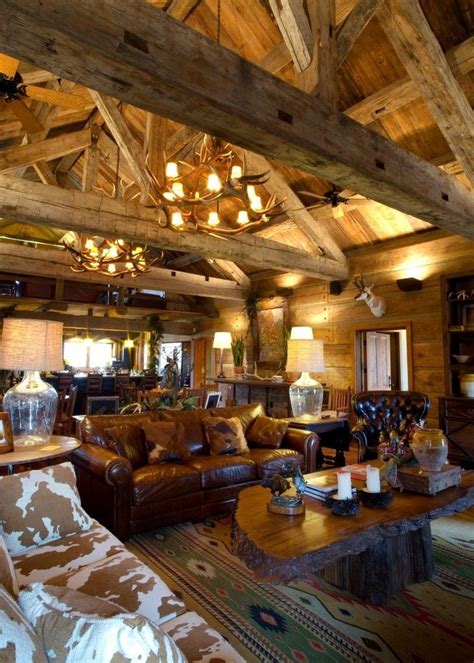 30 Inspiring Lodge Living Room Décor Ideas Trendhmdcr Hunting