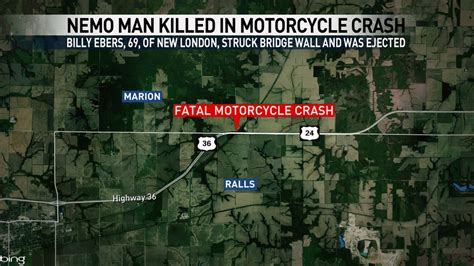 Nemo Man Dies In Weekend Motorcycle Crash