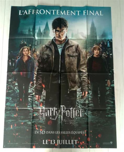 Affiche De Cin Ma Originale Harry Potter Et Les Reliques De La Mort L