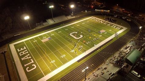 Week 7 Clare Pioneers Homecoming Vs Meridian Youtube