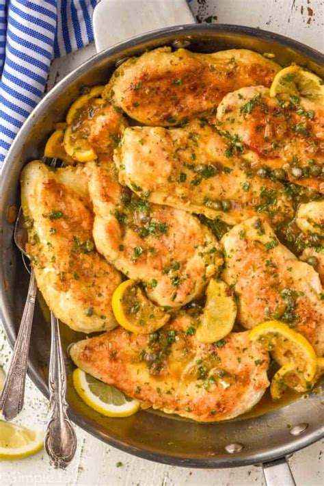 Lemon Chicken Piccata Simple Joy