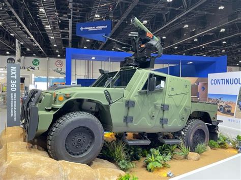 The Dead District Am General Will Exhibit The Humvee Nxt 360 At Dsei 2021