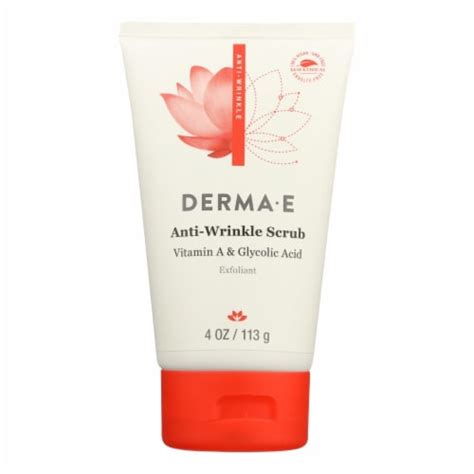 Derma E Vitamin A Glycolic Facial Scrub 4 Oz 1 King Soopers