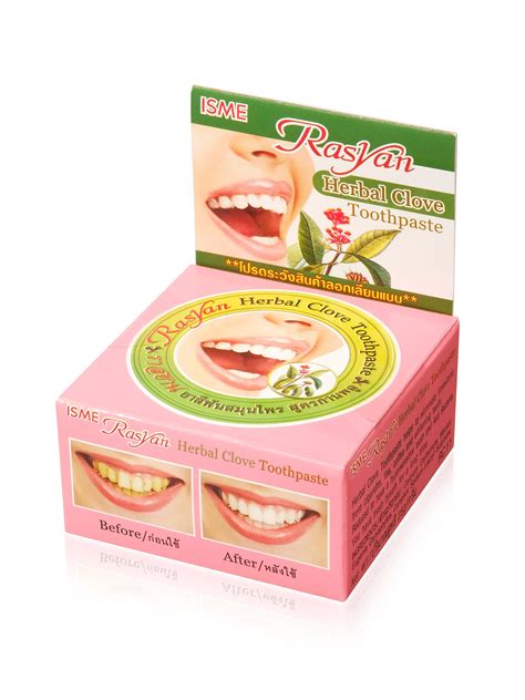Травяная концентрированная зубная паста с гвоздикой Rasyan Herbal Clove ...
