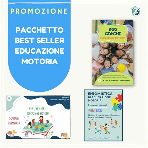 Pacchetto Best Seller Educazione Motoria Shop Universal Kinesiology