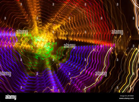 Kinetic light painting Stock Photo - Alamy