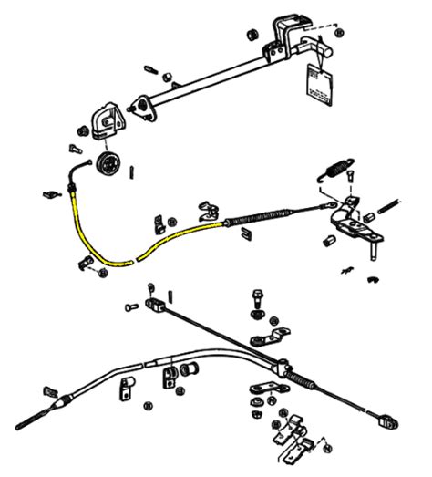 Parking Brake Cable Assembly No 1 Genuine 1985 1989 Yota1 Performance