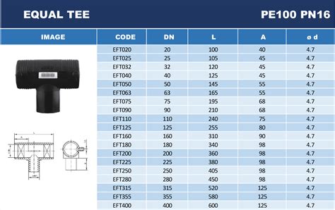 Fuis Hdpe Electrofusion Fitting Tee Formerly Known As Dura Fuse Hdpe