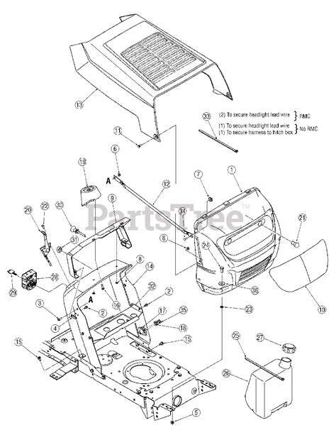 Bolens Lawn Tractor Model 13am762f765