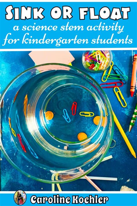 Sink Or Float A Student Favorite Science Activity Caroline Koehler