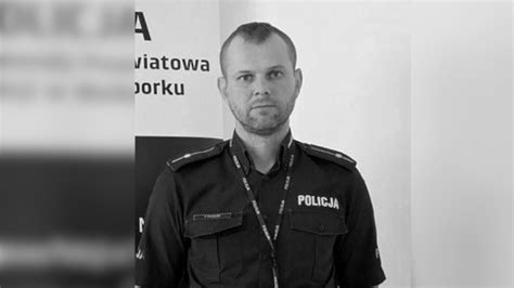 Tristan Fijo Ek Nie Yje Policjant Odszed Nagle Maj C Zaledwie