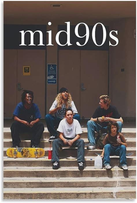 Mid 90s Poster Mid 90s Vintage Movie Poster 5 Canvas