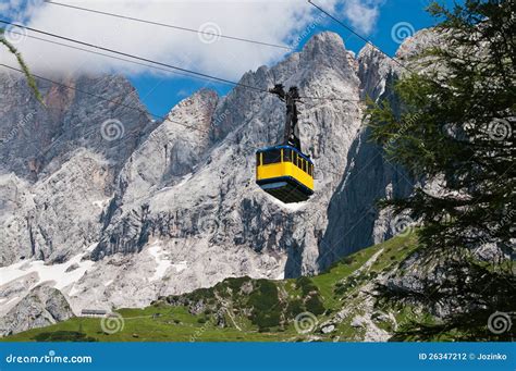 Cableway stock photo. Image of climb, mountain, tourism - 26347212