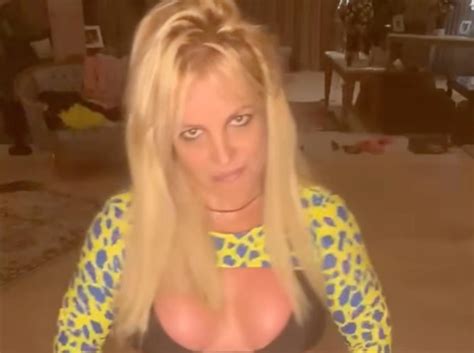 Britney Spears Almost Flashes Camera While Dancing In Bikini Watch