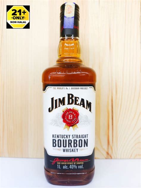 Jim Beam Bourbon Whisky 1L 💯 Original Ready Stock | Lazada
