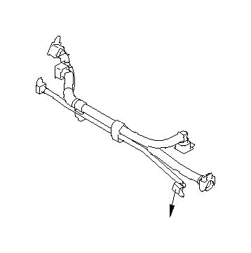 Subaru Forester Evaporative Emissions System Lines Tube 42074SC190