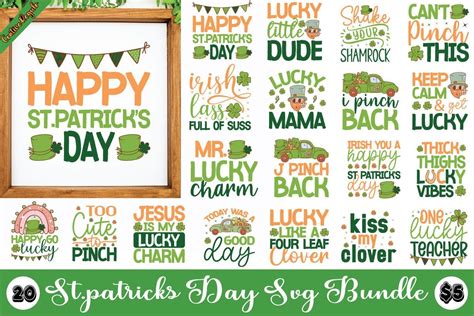 St Patricks Day Svg Bundle Bundle · Creative Fabrica