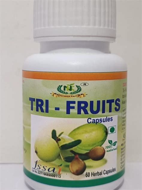 Tri Fruit Capsule Naveenya Kaya Healthcare Pvt Ltd