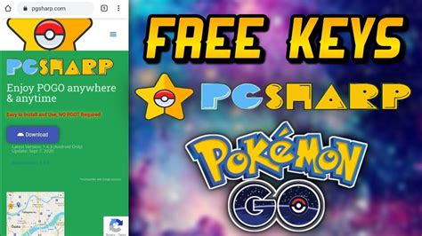 How To Get Free Pgsharp Keys In Pokemon Go 2020 Youtube