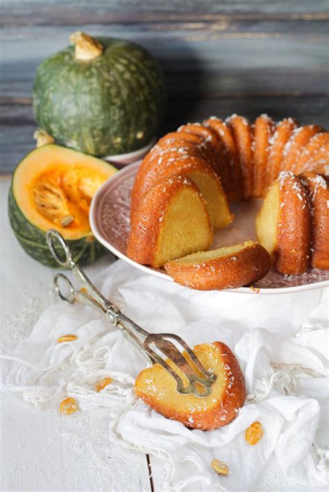 Torta Vegana Con Zucca E Cocco Fetta Pronta All Assaggio Ricette