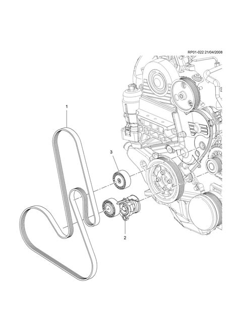 Understanding The Belt Diagram For The Chevy Cruze