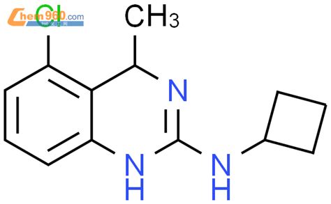 918134 84 6 2 Quinazolinamine 5 Chloro N Cyclobutyl 1 4 Dihydro 4