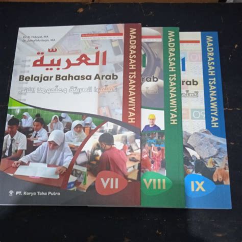 Jual Buku Bahasa Arab MTs Kelas 7 8 9 Kurikulum 2019 Toha Putra