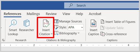 How To Insert Citations In Microsoft Word Step By Step