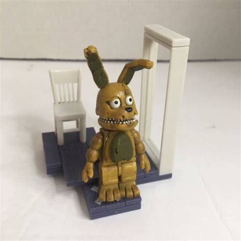 Five Nights At Freddys Mcfarlane Set Plushtrap Incomplete Build Set Mini Figure 4583484347