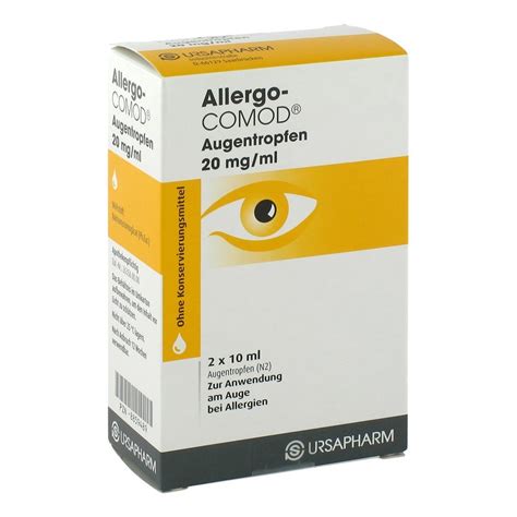 ALLERGO COMOD Augentropfen 2x10 Milliliter Online Bestellen Medpex