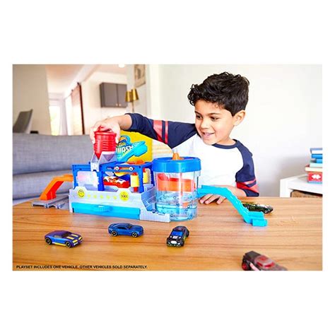 Hot Wheels Mega autómosó játékszett Gyerekajándék