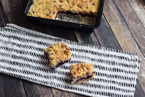 Low FODMAP Blauwe Bessen Crumble Bars Karlijn S Kitchen