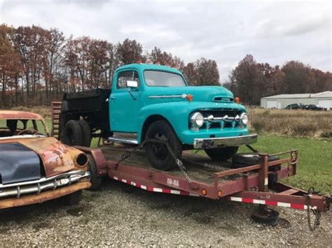 1951 Ford F4 Dump Truck Rat Rod Restored Classic Other Makes F4 Ford