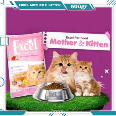 Jual Excel Kitten Mother Makanan Kucing Freshpack Makanan Induk