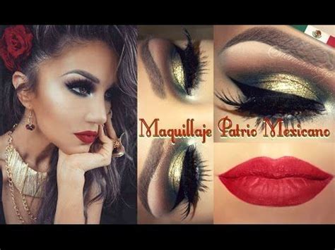 Maquillaje Patrio Mexicano Mexican Look Mexican Makeup Makeup