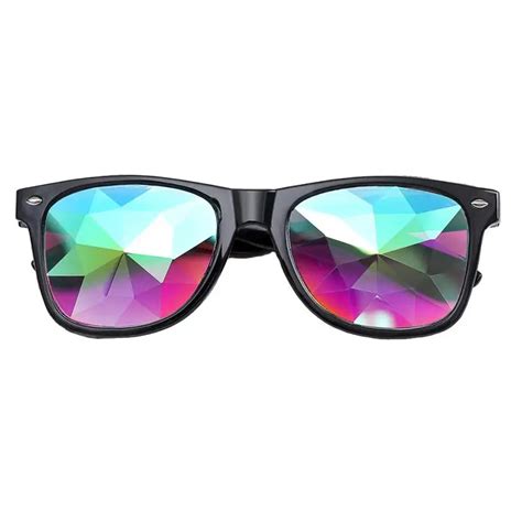 Feitong Kaleidoscope Glasses Luxury Female Sunglasses Rave Festival