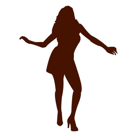 Mulher Dan Ando Silhueta Baixar Png Svg Transparente